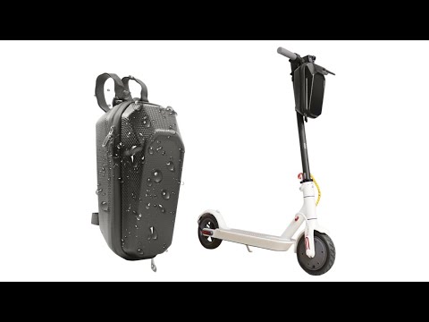 Сумка-кейс на руль электросамоката с Алиэкспресс.Жёсткая сумка с влагозащитой.