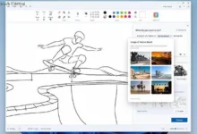 Microsoft научит Paint в Windows 11 создавать картинки по текстовому описанию