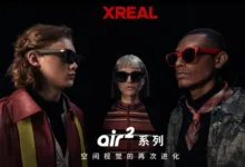 Xreal представила самые лёгкие очки дополненной реальности Xreal Air 2
