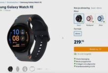 На платформе Mobiel.nl были представлены часы Samsung Galaxy WATCH FE - На голландской платформе электронной коммерции Mobiel.nl неожиданно появились в продаже умные часы Samsung Galaxy WATCH FE. На платформе Mobiel.nl были представлены часы Samsung Galaxy WATCH FE