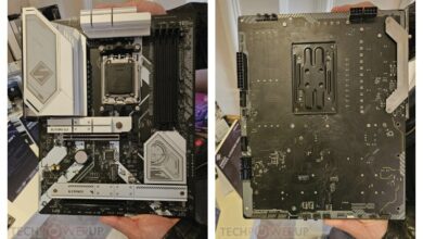 Материнскую плату Asrock B850 Steel Legend BMD представят на выставке CES 2025 - На выставке CES 2025 компания Asrock представила одну из своих первых материнских плат серии BMD с уникальным обратным подключением — модель AMD B850 Steel Legend BMD, что вызвало широкий интерес в IT-сообществе. Как сообщает TechPowerUp, устройство демонстрирует инновационный подход к компоновке и подключению. Материнскую плату Asrock B850 Steel Legend BMD представят на выставке CES 2025 - Новости